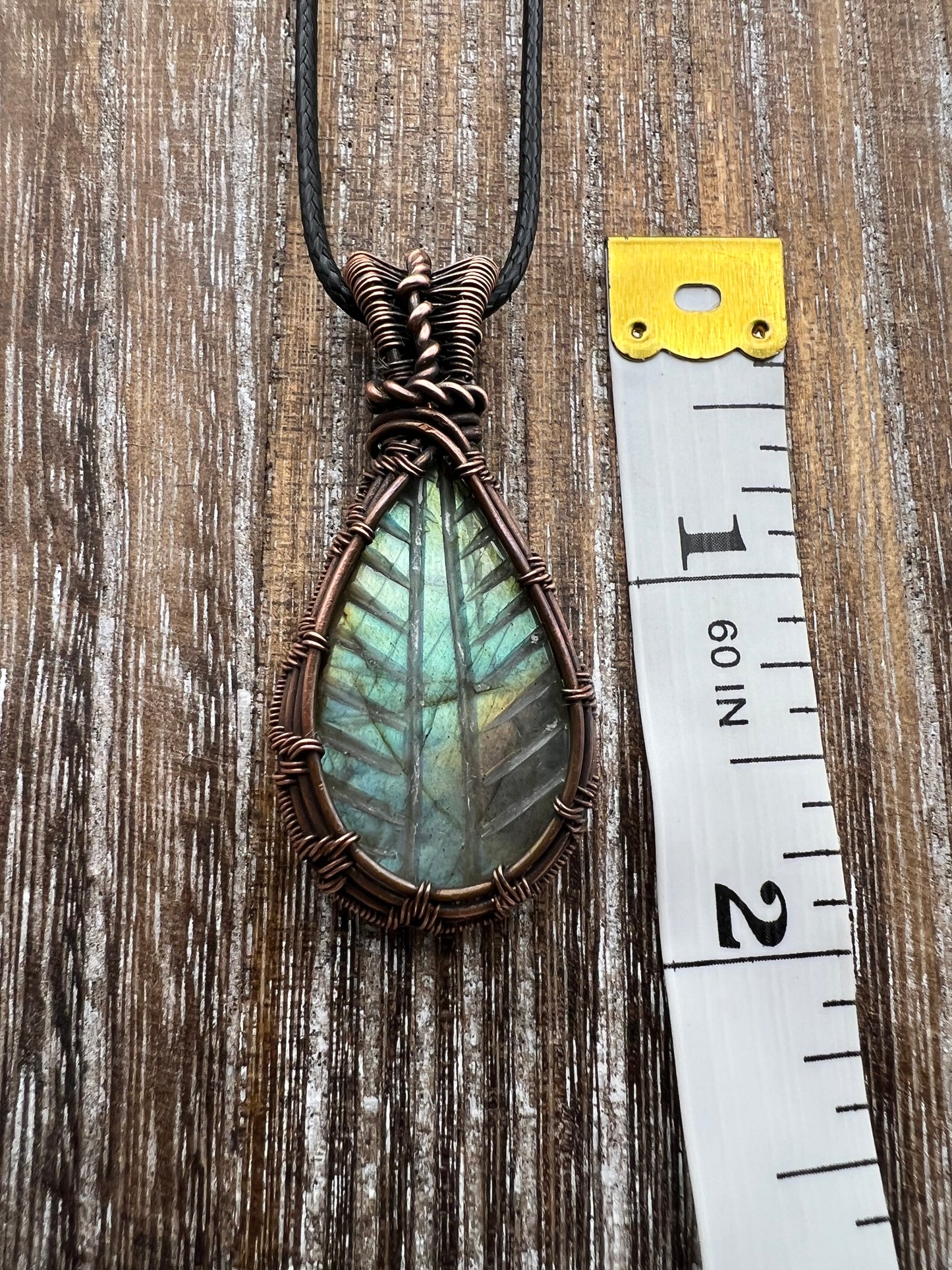 Labradorite Leaf