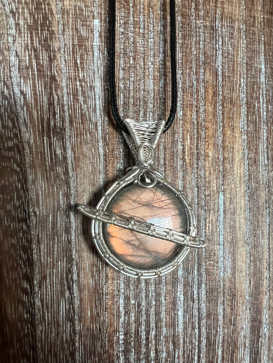 Labradorite Saturn