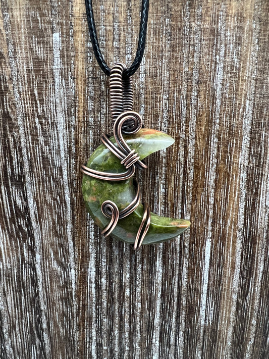 Unakite Moon