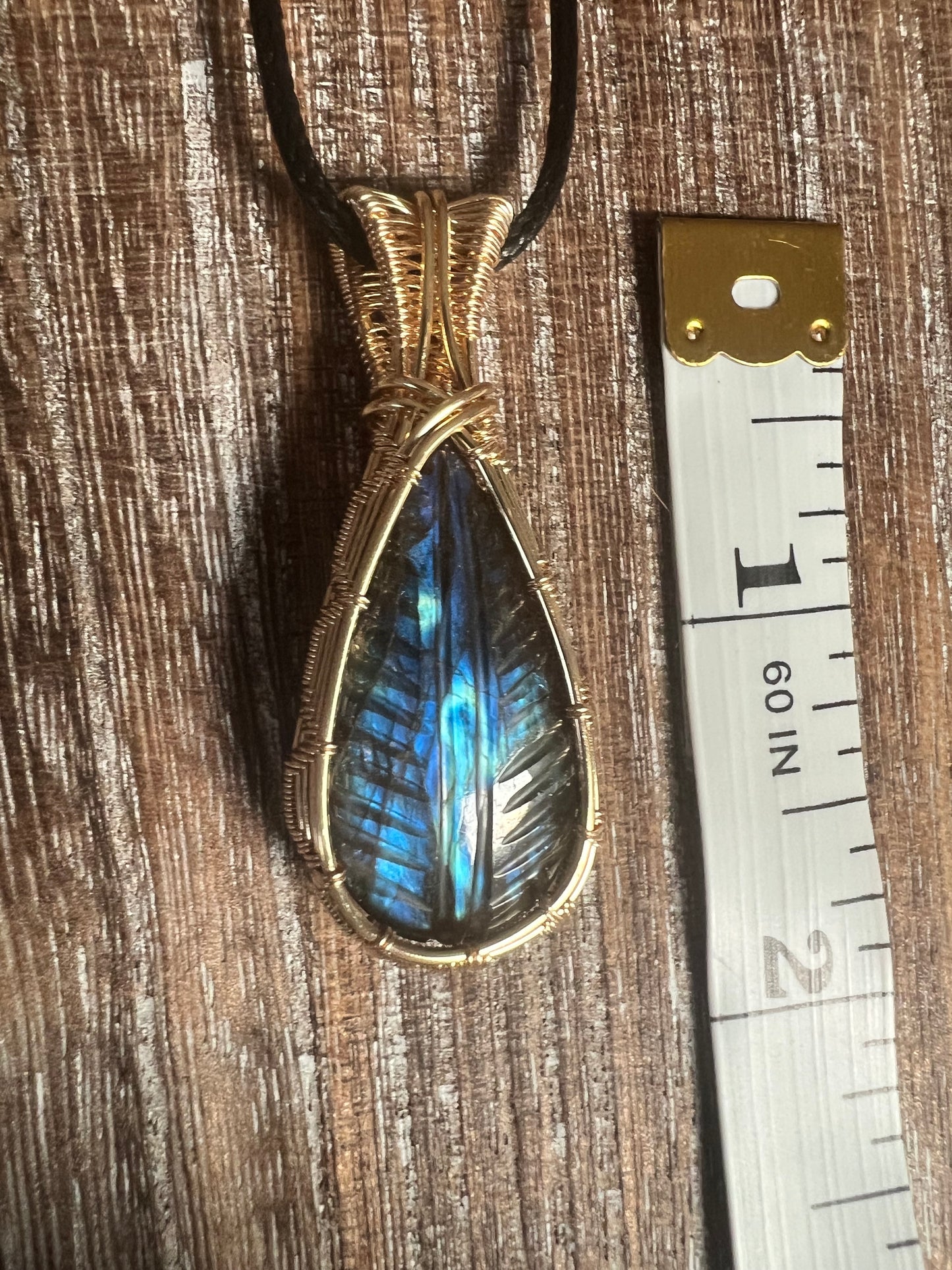 Labradorite Leaf