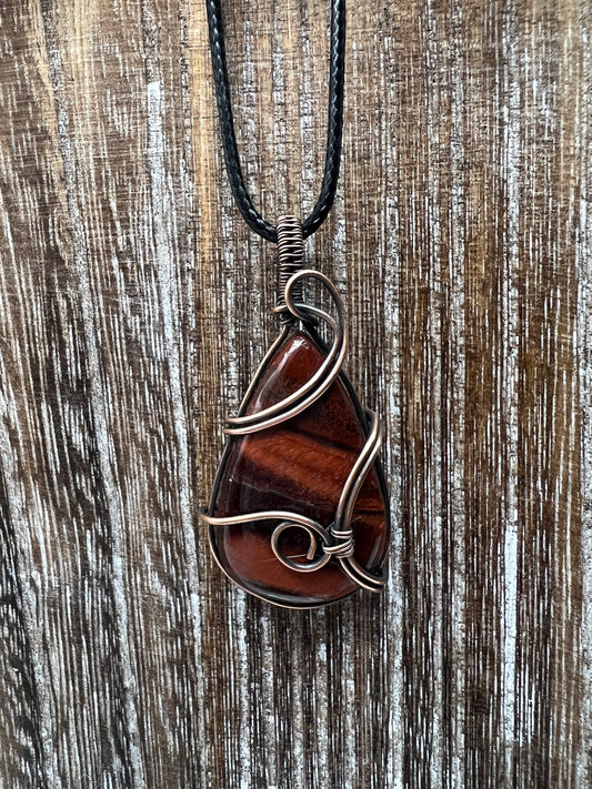 Red Tigers Eye